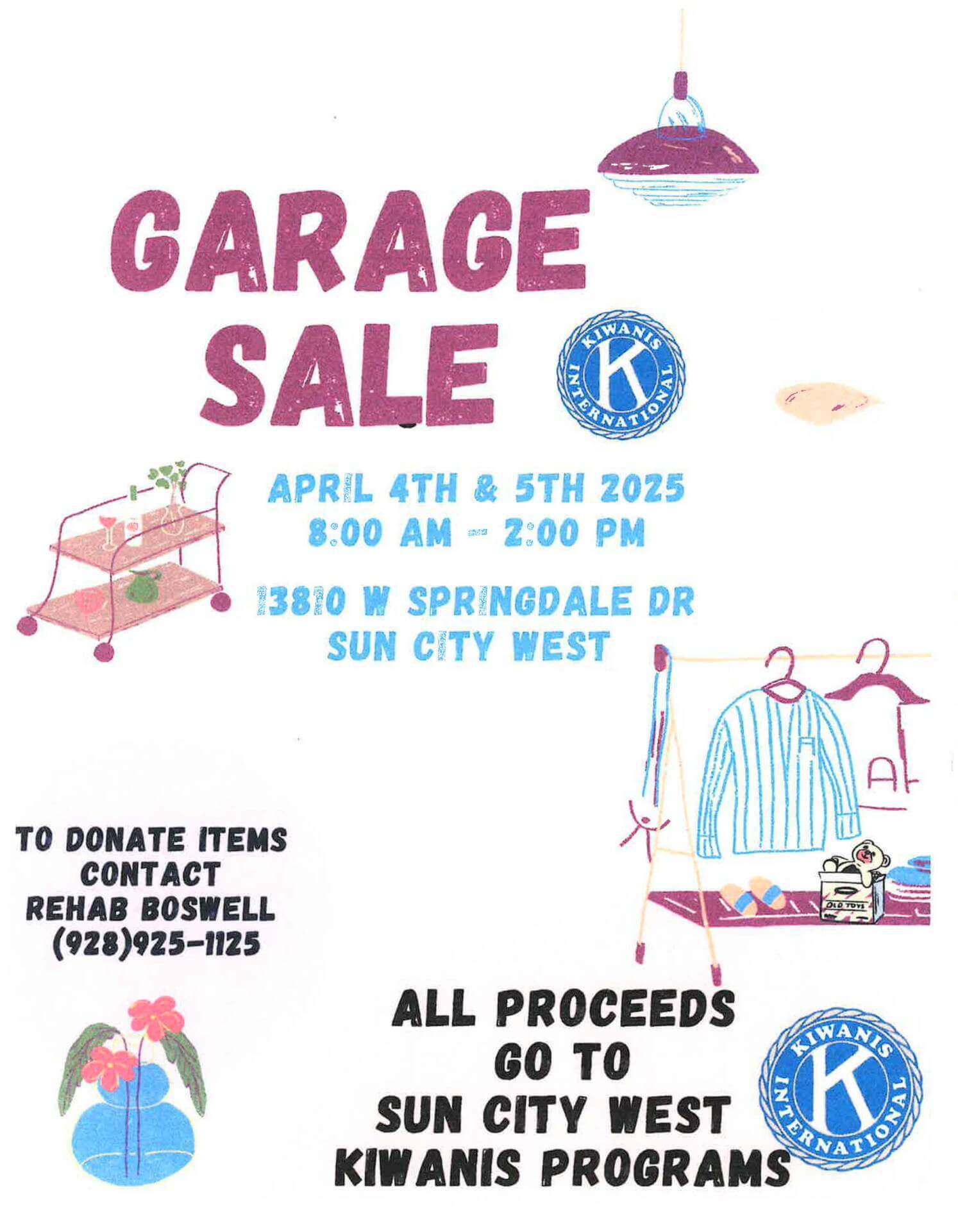 Kiwanisgaragesale